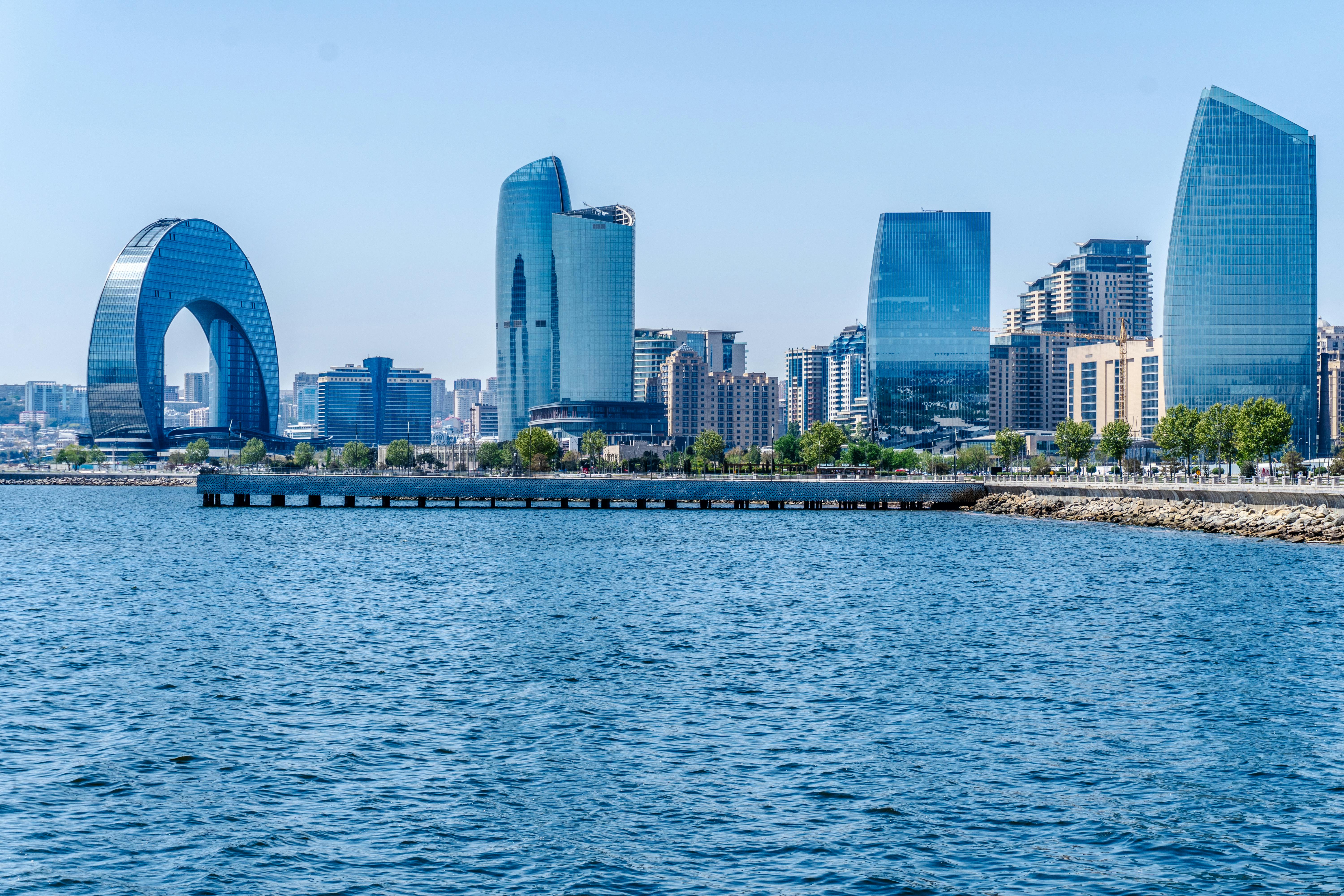 Azerbaijan Baku Skyline